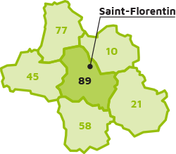 Zones d'intervention - BC Entreprise, depuis 1973