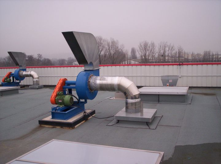 ventilateur d'extraction extracteur ventilation industrielle